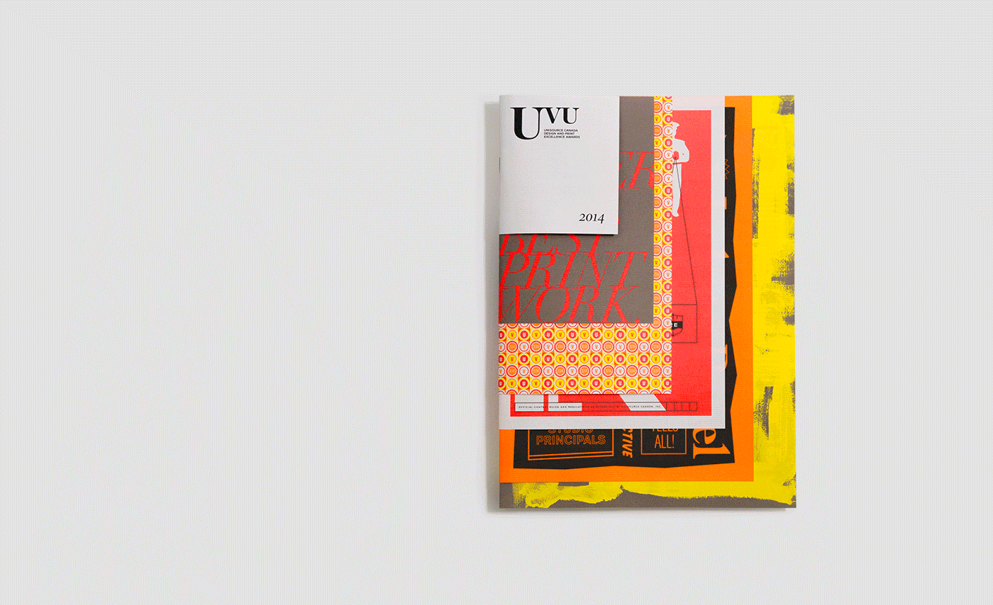 Unisource Design Awards booklet design