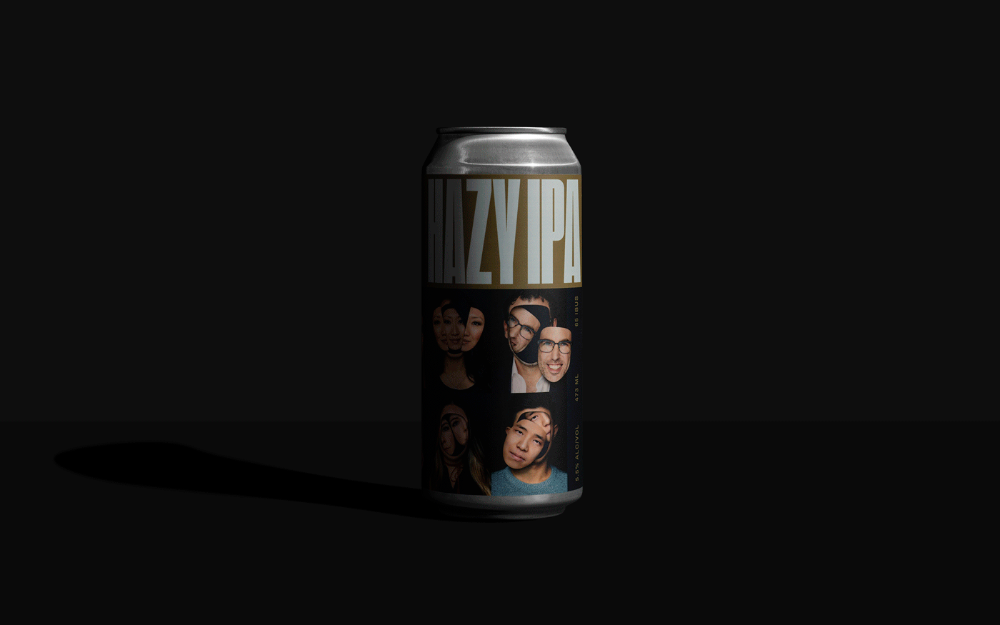 Tinhouse Collaboration Hazy IPA - label design