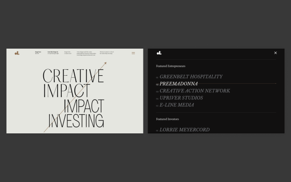 Creative Impact / Impact Investing publication | Carter Hales Design Lab